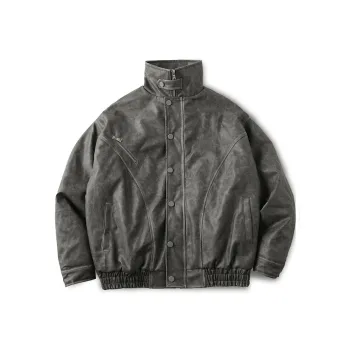 LAMLICKA Jackets Coats Unisex Gray