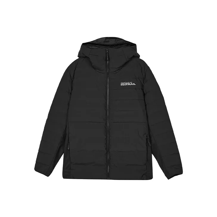 Skechers Stroll Down Jackets Men Midnight Black-0