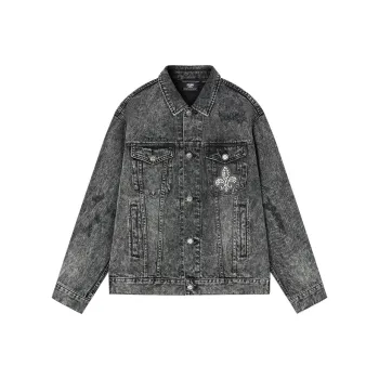 Palladium Denim Jacket Unisex Black Shadow