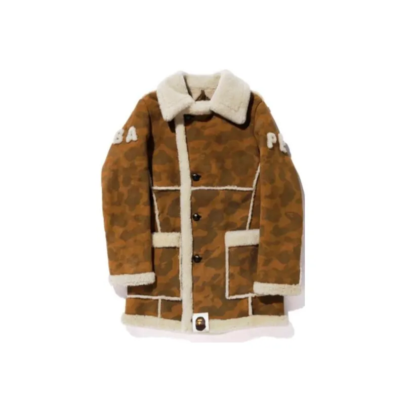 Bape X Ugg Mouton Coat-0