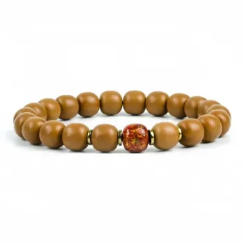 MY Monkey Head Walnut Bracelets Unisex