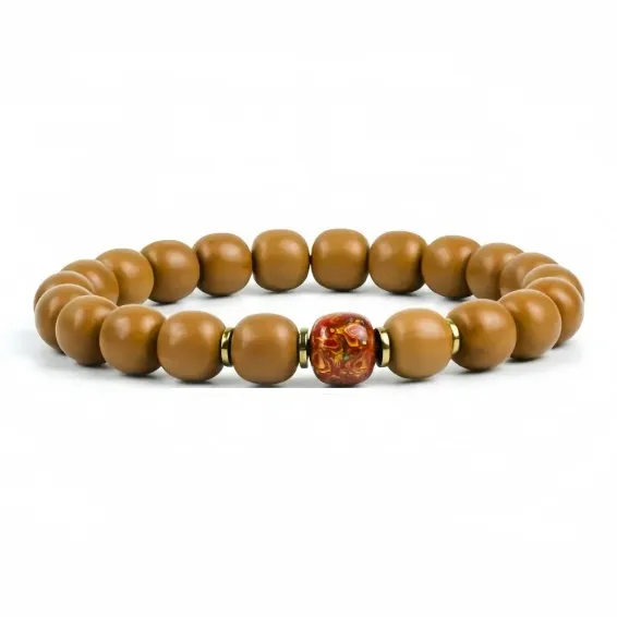 MY Monkey Head Walnut Bracelets Unisex-0