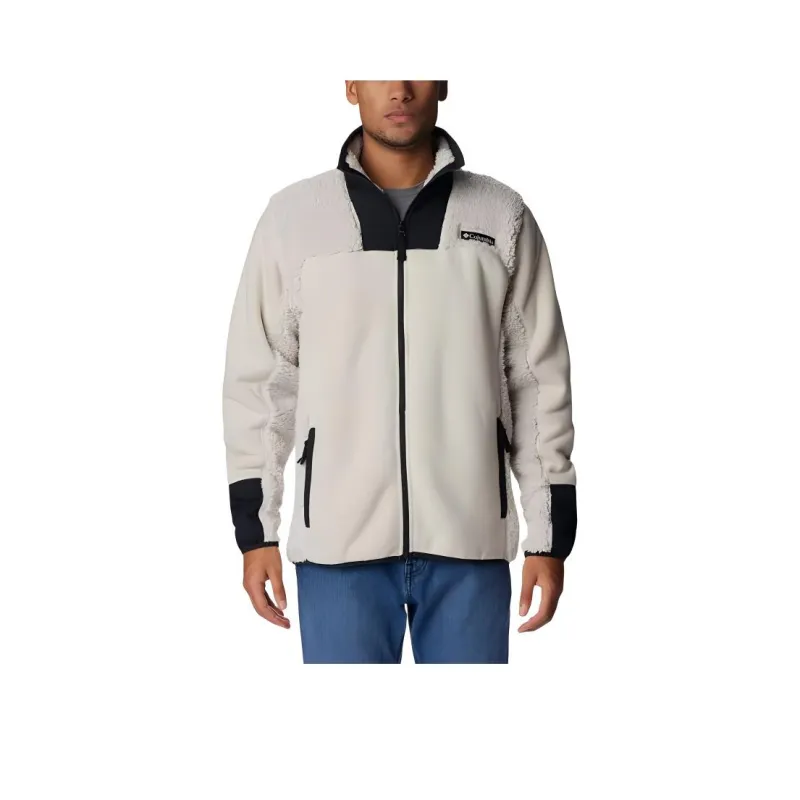 Columbia Men's Winter Pass™ Hybrid Sherpa Fleece Jackets Coats Men's Dark Stone Color-0