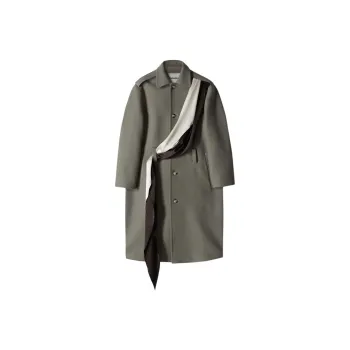 NANUSHKA Coats Men Gray