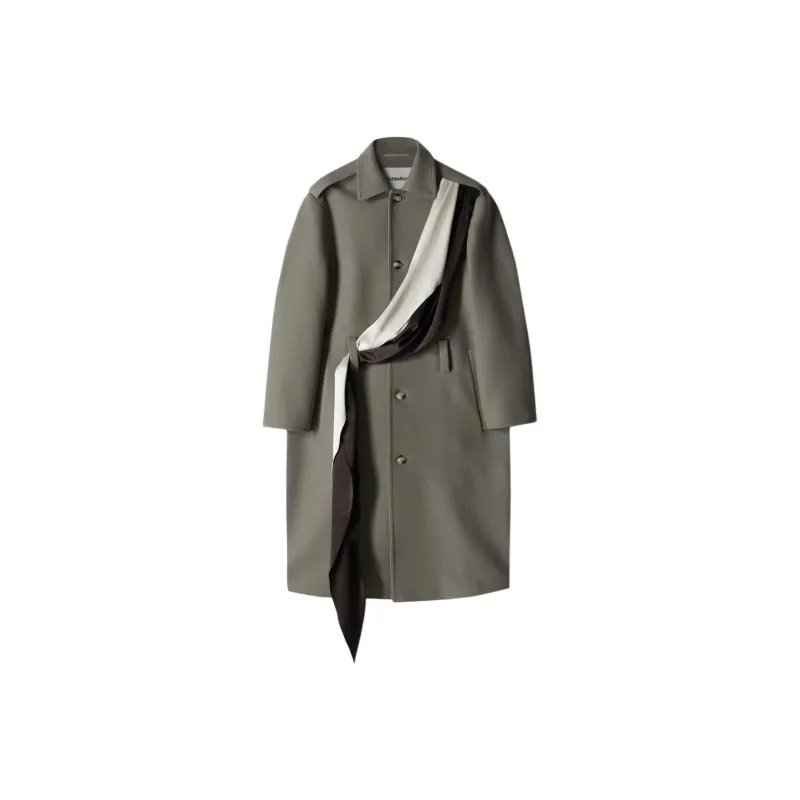 NANUSHKA Coats Men Gray-0