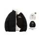 Black Sherpa (Comes with Heavyweight Crew Neck Sweatshirt)