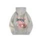 Heather Gray White (Fleece-Lined)