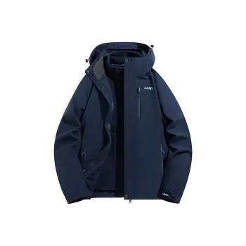 Jeep Black Knight Series Jackets Coats Men's Royal Blue