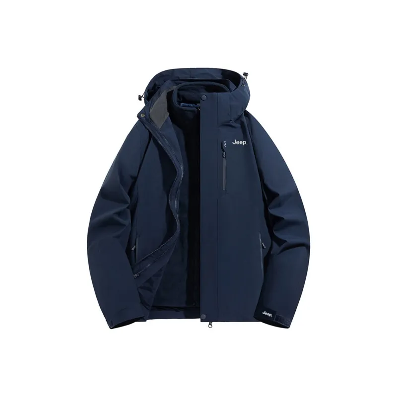 Jeep Black Knight Series Jackets Coats Men's Royal Blue-0