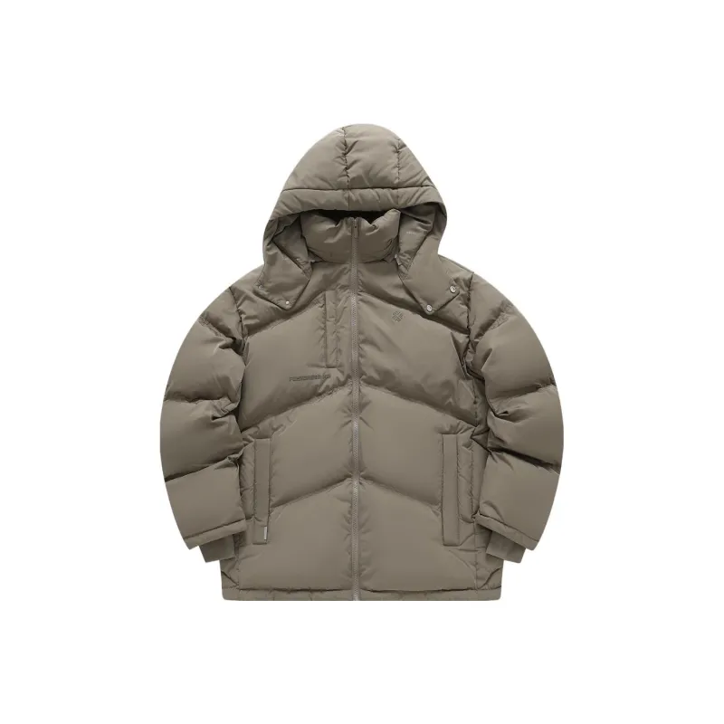 FILA FUSION FUSIONEER.1911 Down Jacket Unisex Sandy Peanut Brown-0