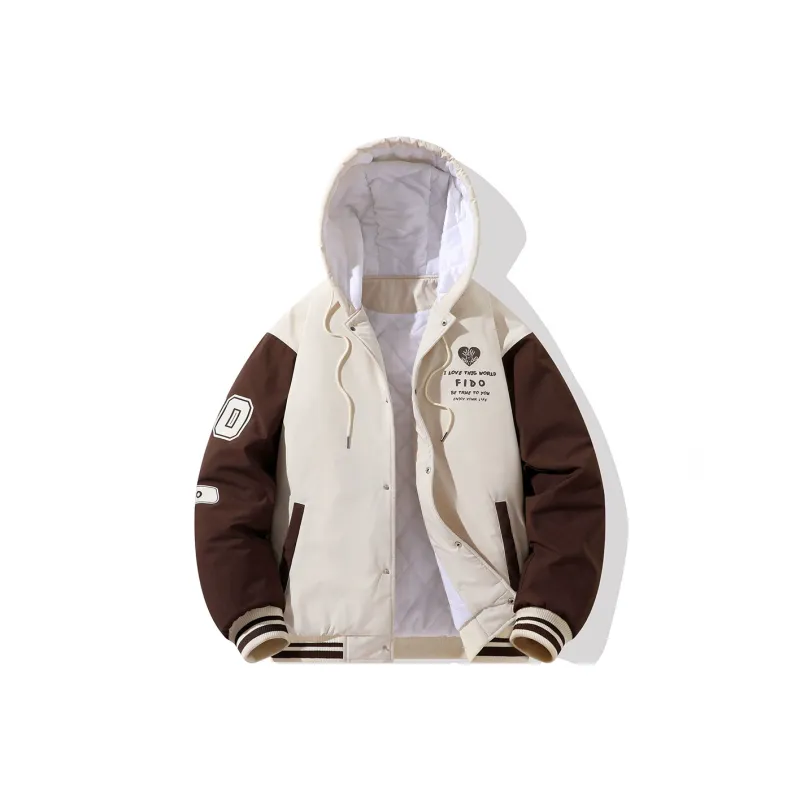 FIDO DIDO Puffer Jackets Unisex-6