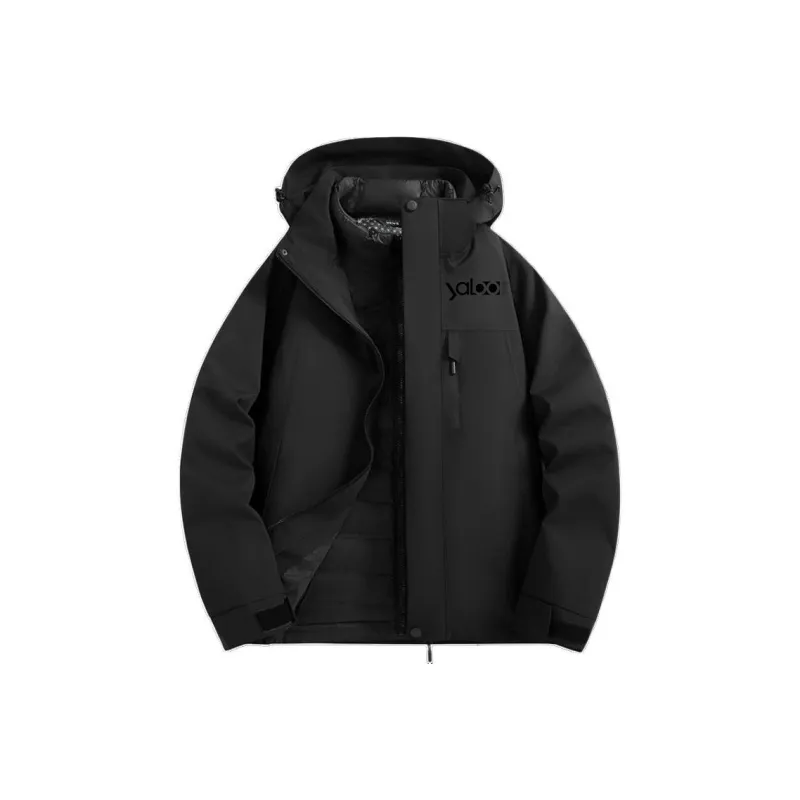 Yalu Preferred Water Resistant Windproof Wear Resistant Warm Windbreaker Jacket Men's-3