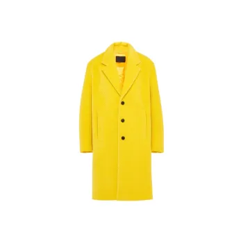 PRADA Coats Men Yellow