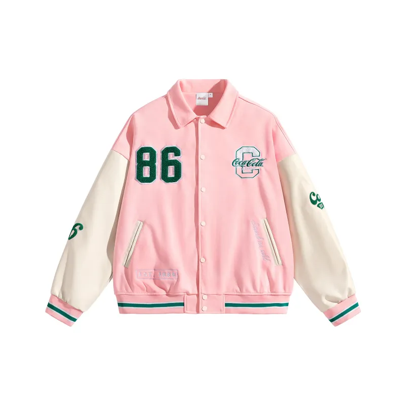 Coca-Cola Baseball Jacket Unisex-5