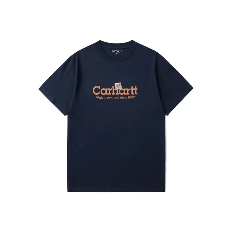 Carhartt WIP S/S Label Script T Shirt-0