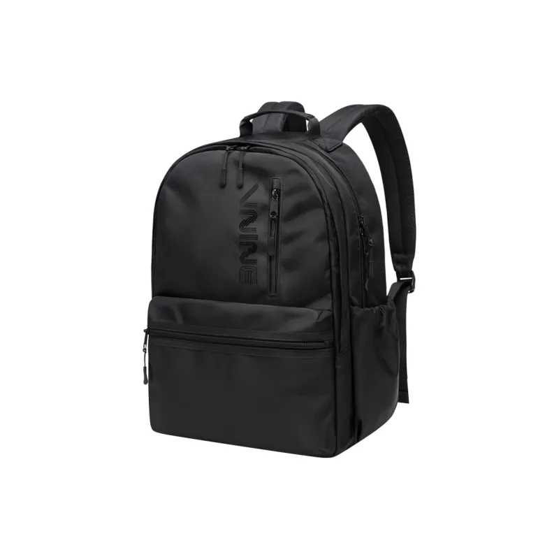 V.NINE Fabric Backpack Unisex Ecru/Obsidian Black-7