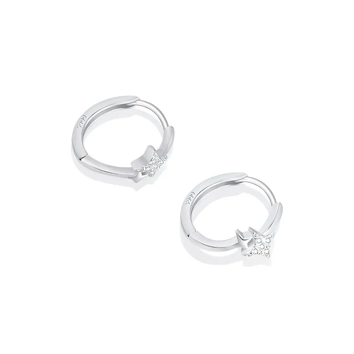 KEMLAIDA 999 Fine Silver Earrings Women's-1