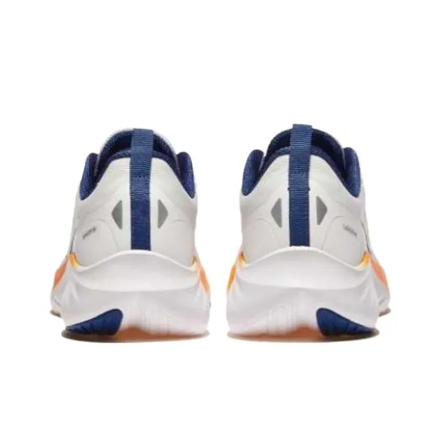 Saucony LANCER 3 Anti Slip Wear Resistant Low Top Casual Training Running Shoes Unisex White-3