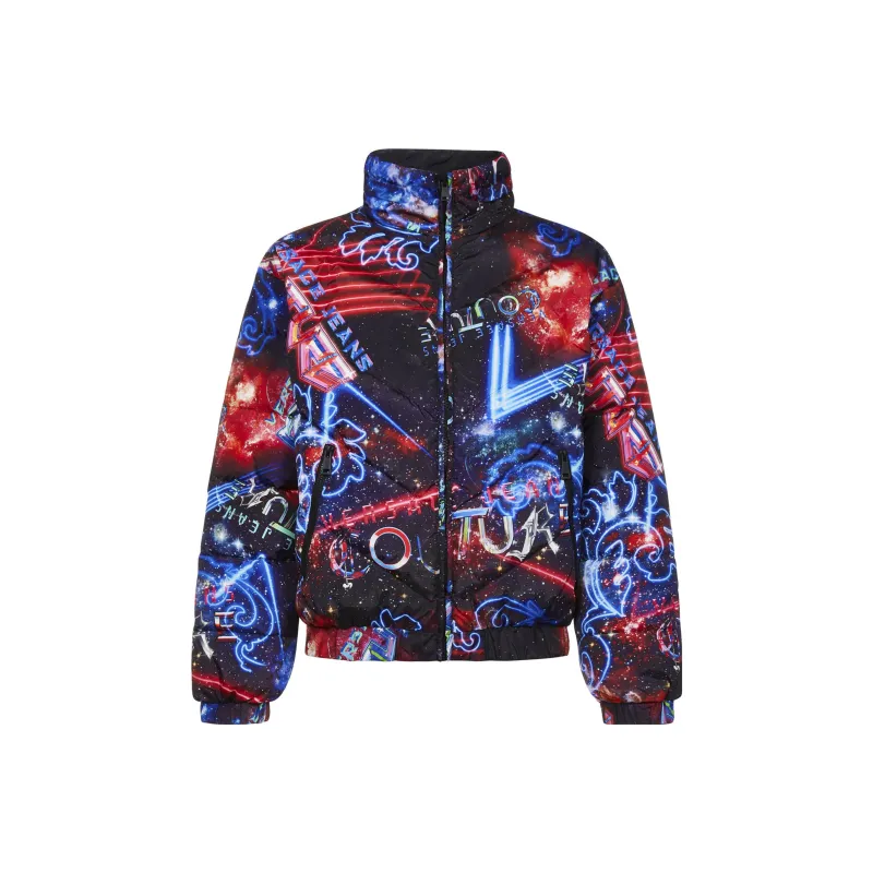 VERSACE JEANS COUTURE Motif print Down filled Jacket-0