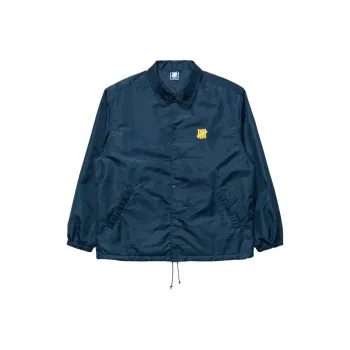 UNDEFEATED Jackets Unisex Navy Blue