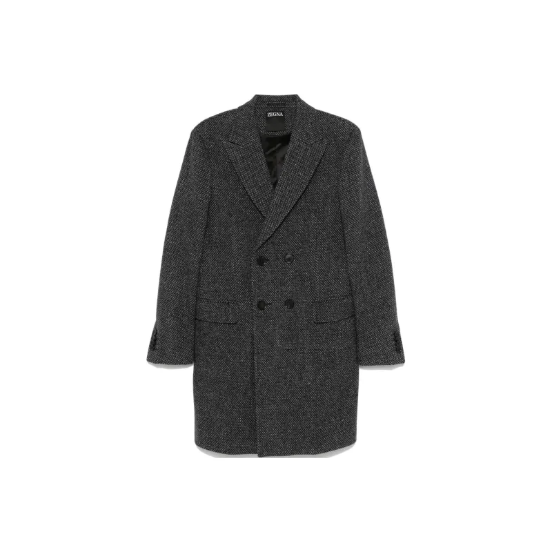 Ermenegildo Zegna Mini-check Coat-0