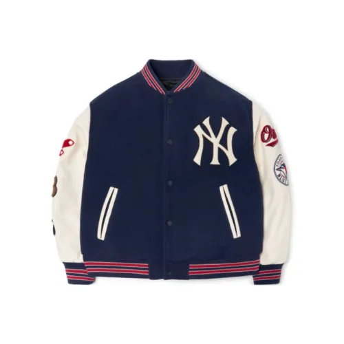 MLB Base Logo Baseball Jerseys Unisex Blue White