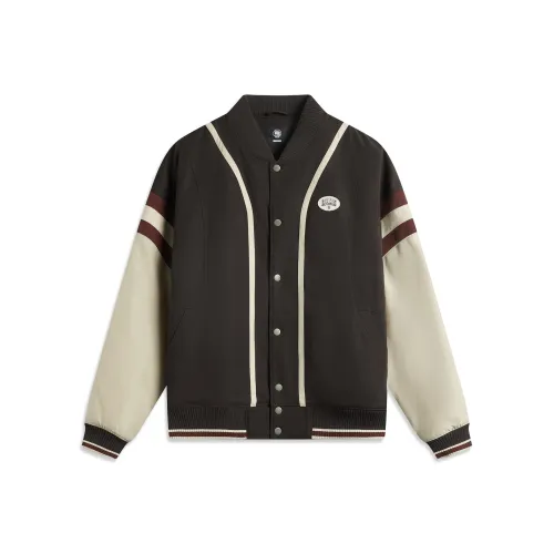 LiNing Jackets Coats Men's Black Cocoa/Coastal Gray
