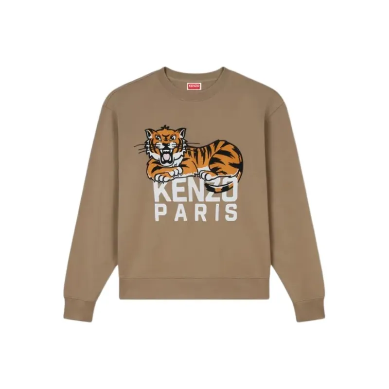 KENZO Happy Tiger Crewneck Sweatshirt-0