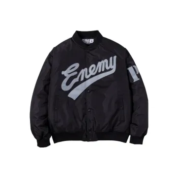 NEIGHBORHOOD X Public Enemy X Majestic Baseball Jacket