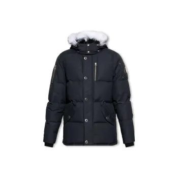 Moose Knuckles Down Jackets Men Navy Blue