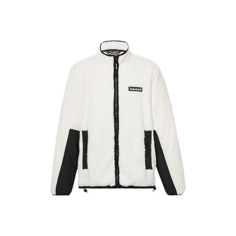 Timberland Velvet-feel Coat Unisex White-0
