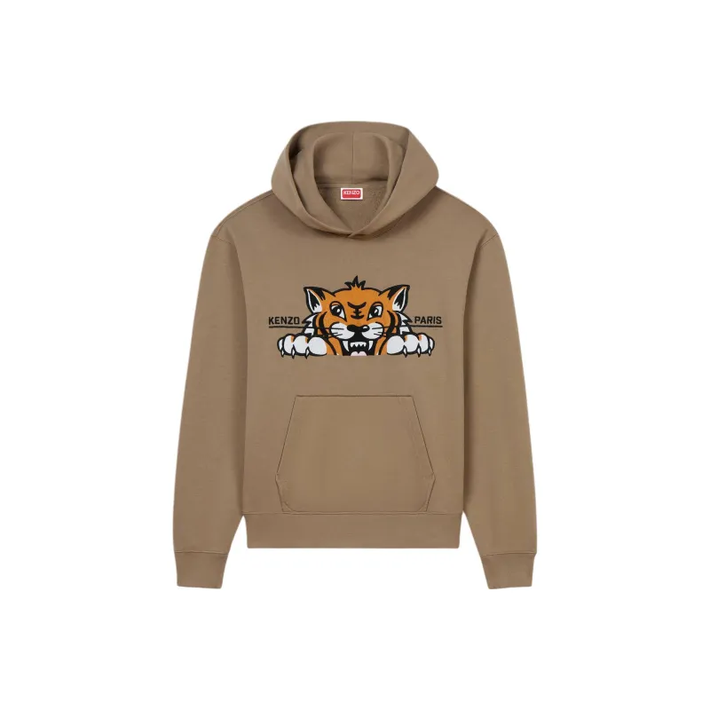 KENZO Happy Tiger Long Sleeved Hoodie-0