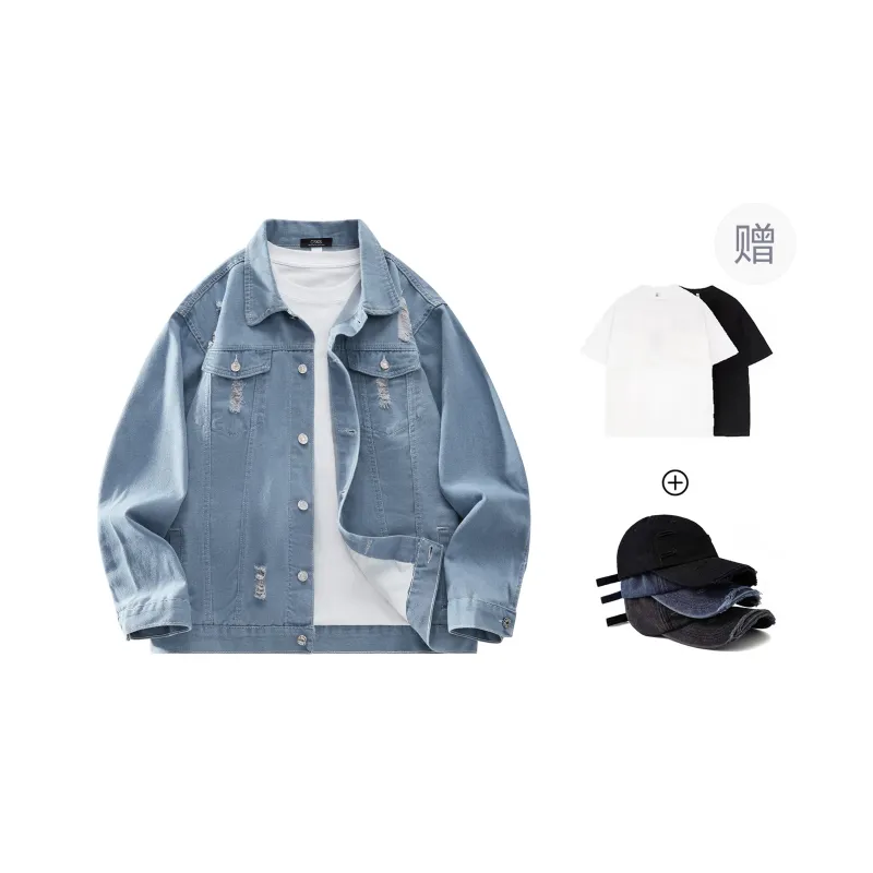 CSKS Denim Jackets Unisex-12