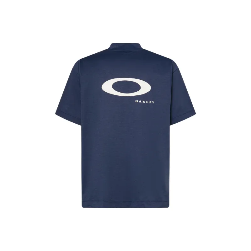 Oakley O Sync Pack Squeeze Mock T Shirt Men's Dusty Blue-1