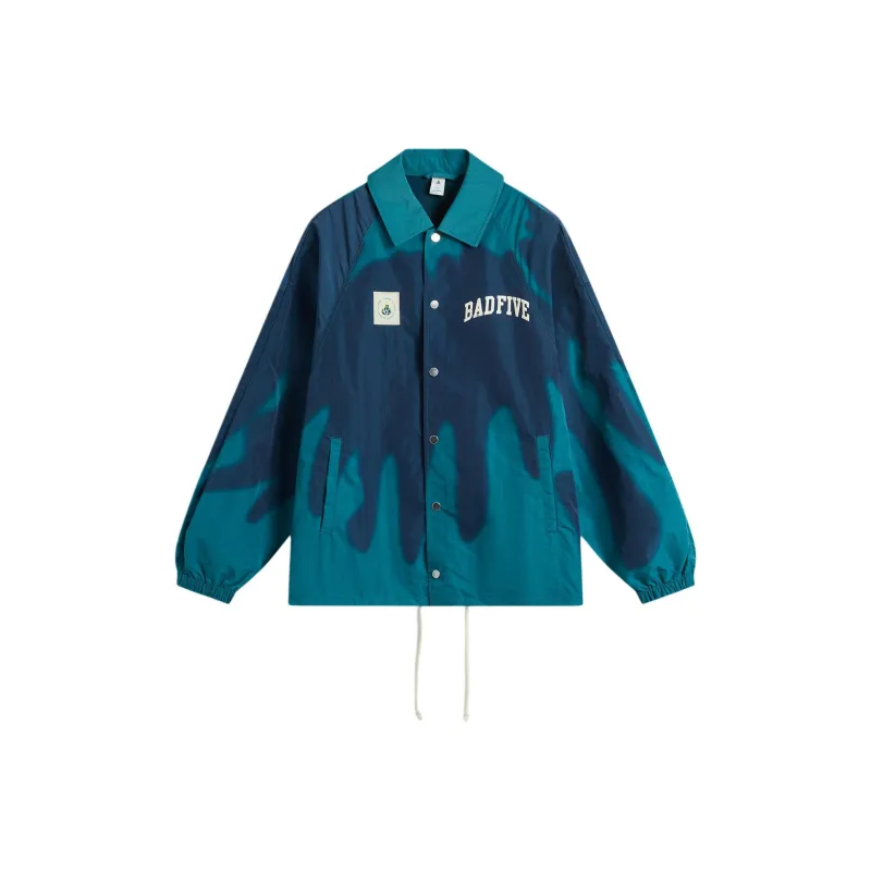 LiNing Badfive Jackets & Coats Men's Dark Navy Blue Dragonfly Green All Over Print-0