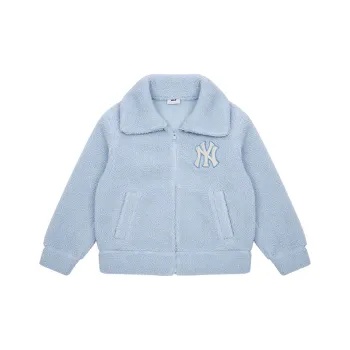 MLB Dumble Velvet Jackets Unisex Haze Blue