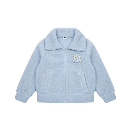 MLB Dumble Velvet Jackets Unisex Haze Blue