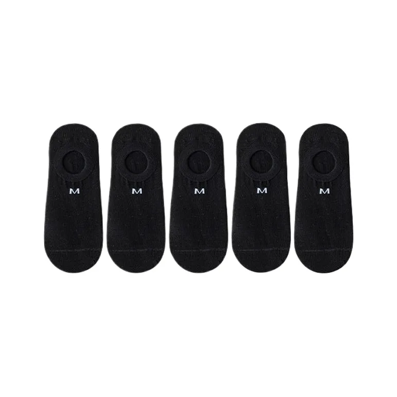 Cotton Gene No Show Socks Men's 5 Pack-36
