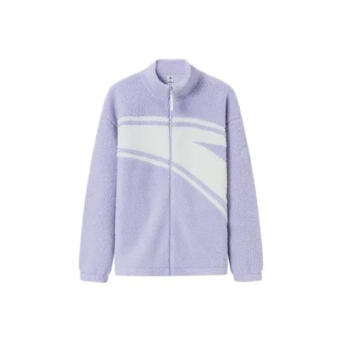 Anta Life Collection Jacket Unisex Light Orchid Purple/Ivory White