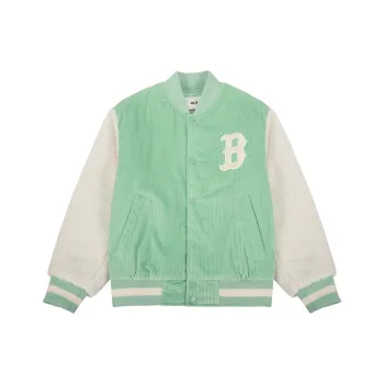 MLB Velvet Jackets Unisex Light Mint