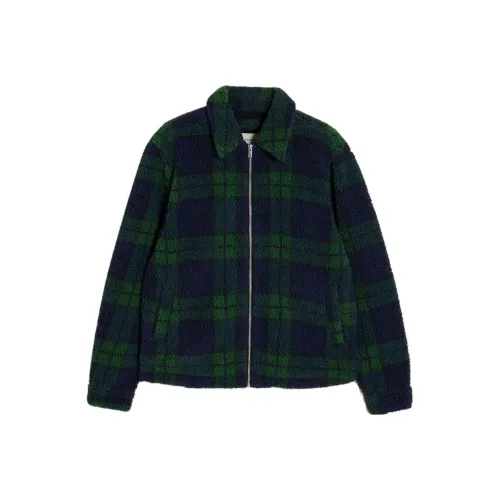 HOLZWEILER Checkered Recycled Polyester Shirt Jacket