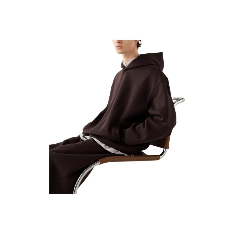 UNIQLO Sweatshirts Unisex Dark Brown-0
