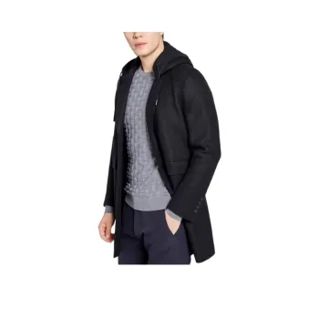 BRAUN BUFFEL Coats Men Black