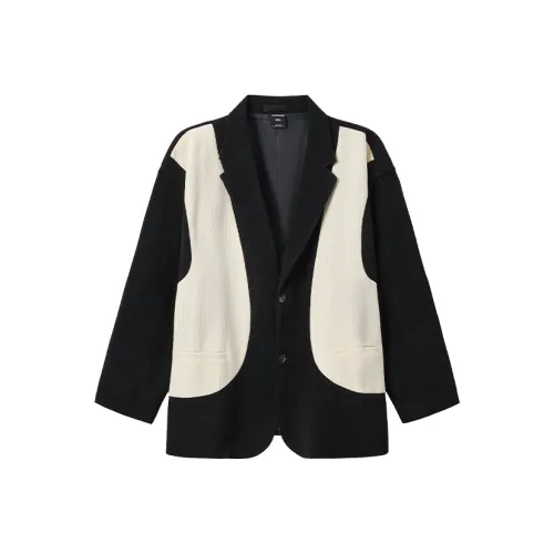 WAYNEXZAVIER Business Suit Men's Black