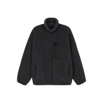 UNIQLO Velvet feel Coat Unisex Dark Gray