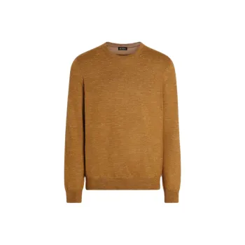 Ermenegildo Zegna Mélange Crew neck Sweater