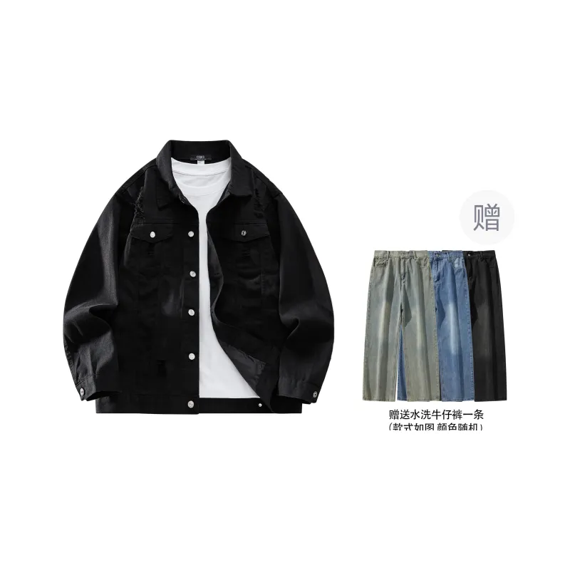 CSKS Denim Jackets Unisex-16
