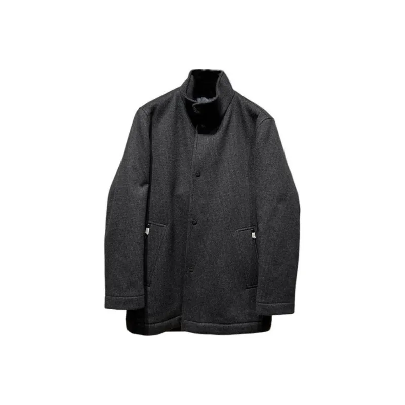 HUGO BOSS SS24 Coat Men's Black-0