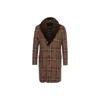 ANDREW MACKENZIE Coats Men Coffee