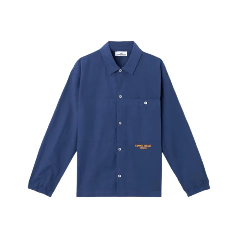 STONE ISLAND Cotton Shirt-0
